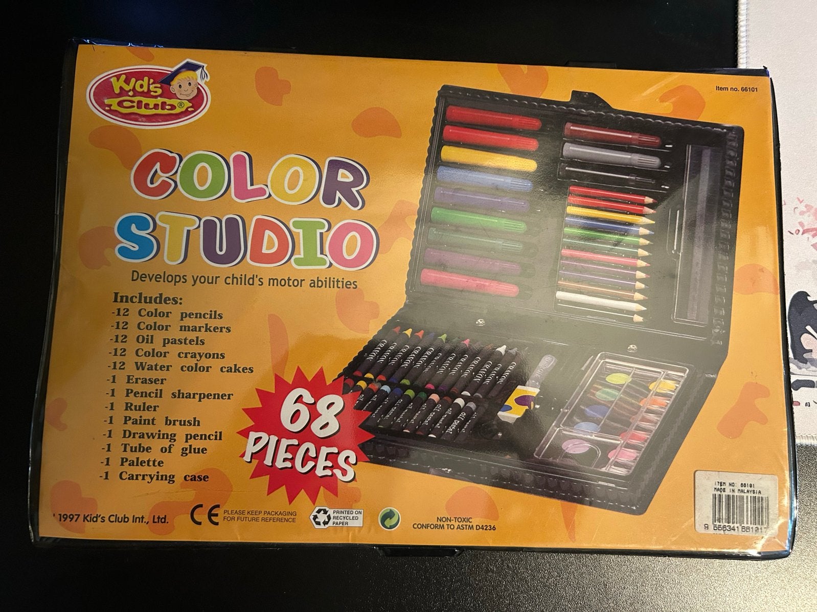Kids' Club Color Studio 68-delige tekenset, Ophalen of Verzenden, Nieuw, Overige typen