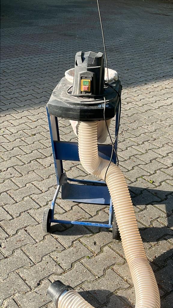 Scheppach Werkplaats Stofzuiger - Krachtig en Mobiel, Gebruikt, Industriële stofzuiger, 1200 tot 1600 watt, Ophalen