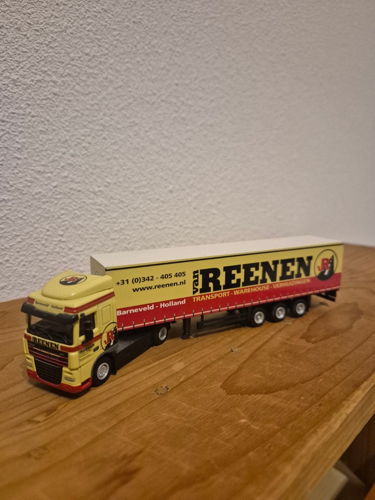 Daf 95XF van Reenen. 1:87, Ophalen of Verzenden, Zo goed als nieuw, Bus of Vrachtwagen, Overige merken