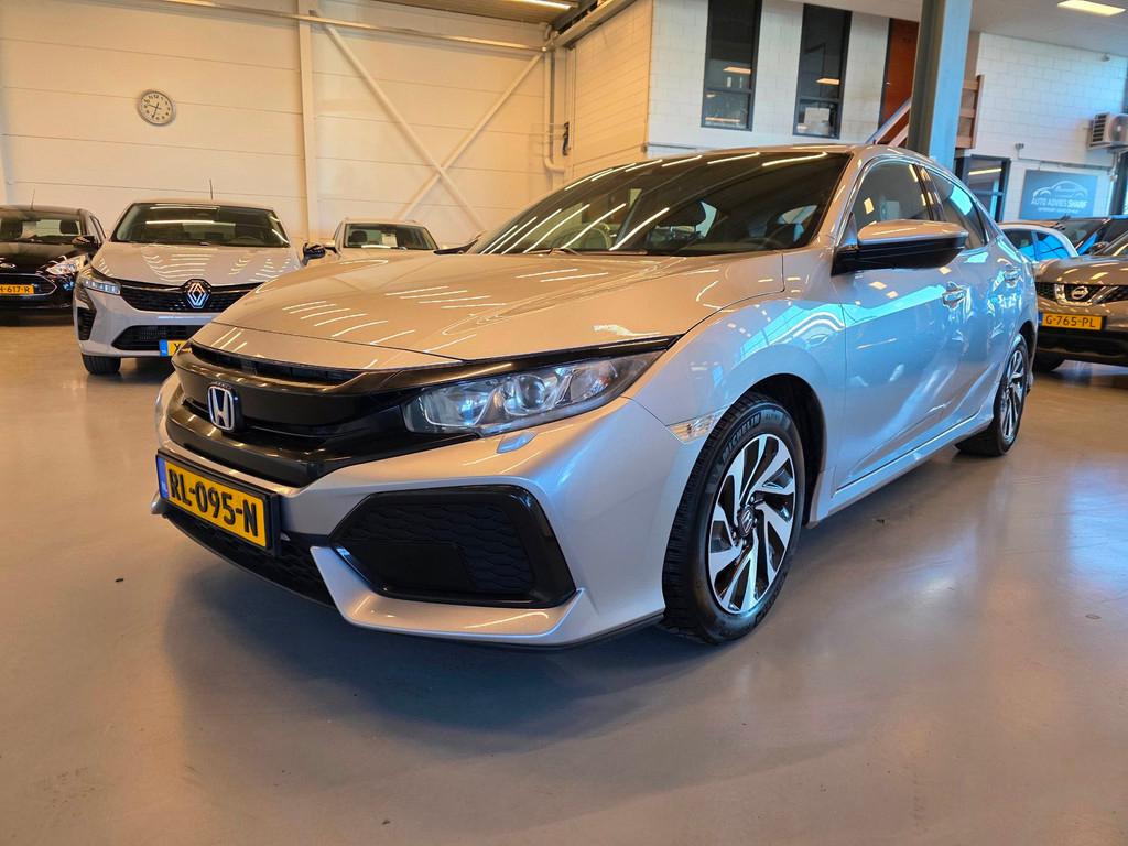 Honda Civic 1.0 i-VTEC Comfort | Automaat | Airco | Sportief, Auto's, Honda, Gebruikt, Euro 6, 129 pk, 988 cc