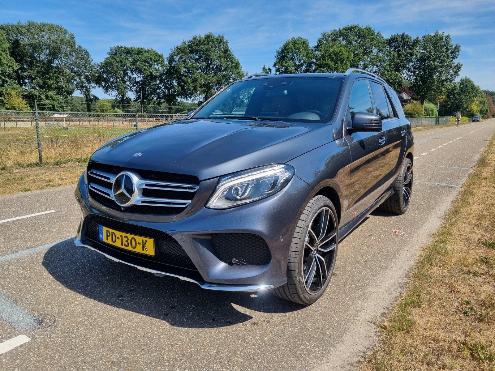 Mercedes-Benz GLE 3.0 Gle400 4MATIC AUT 2015 Grijs, Auto's, Mercedes-Benz, Automaat, Euro 6, GLE, 2996 cc