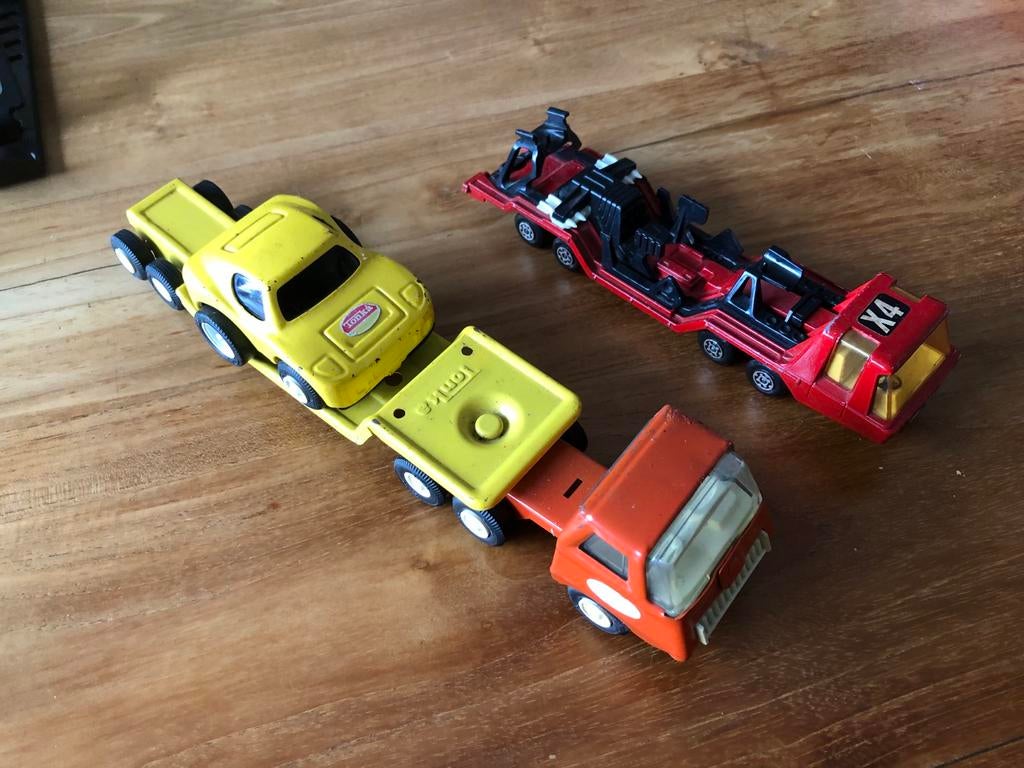Tonka en Matchbox speelgoedvoertuigen, Kinderen en Baby's, Speelgoed | Speelgoedvoertuigen, Ophalen of Verzenden, Gebruikt
