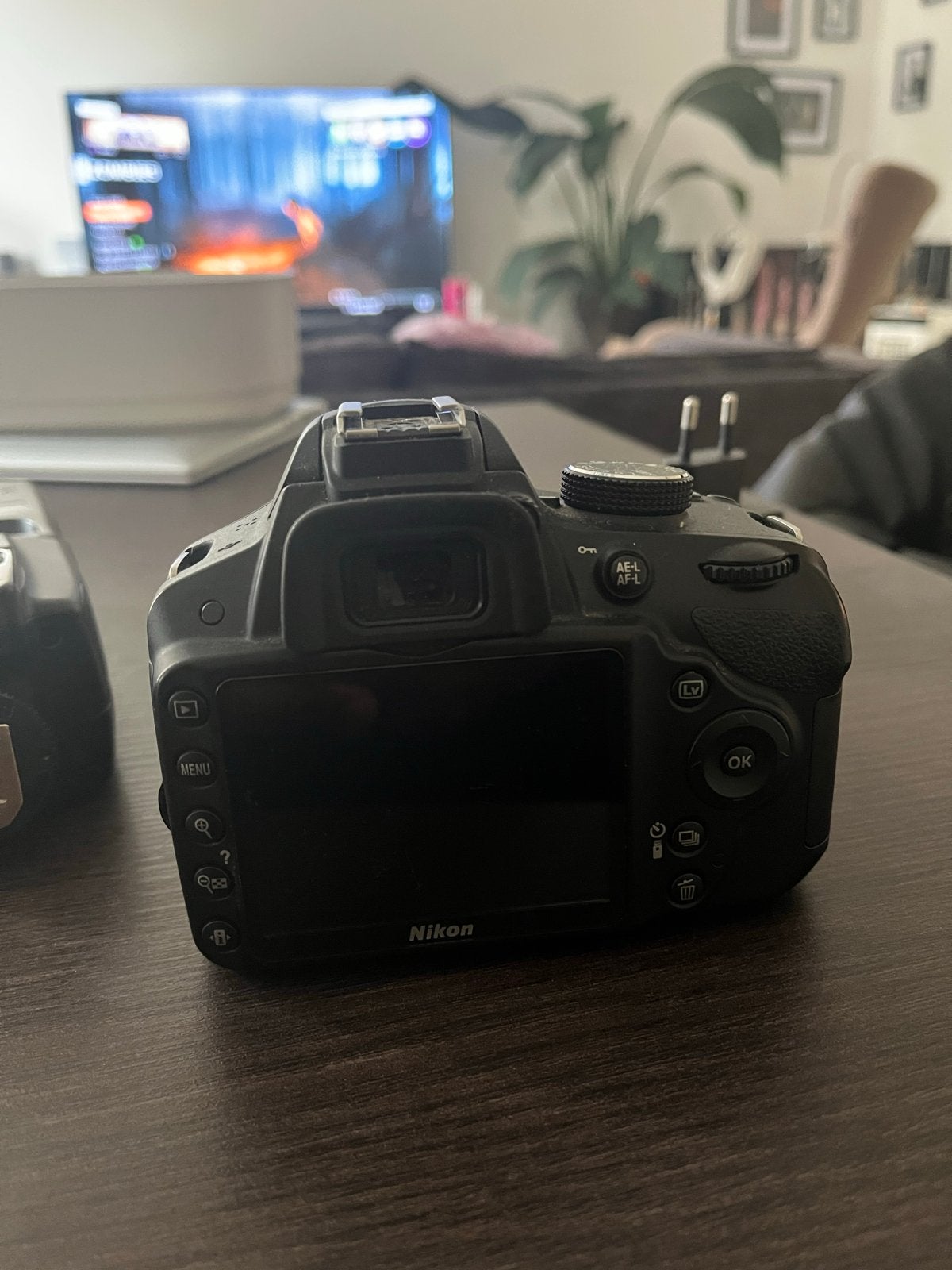 Nikon D3200 spiegelreflexcamera met YN560 II flitser, Audio, Tv en Foto, Fotocamera's Digitaal, Ophalen, Gebruikt, Spiegelreflex