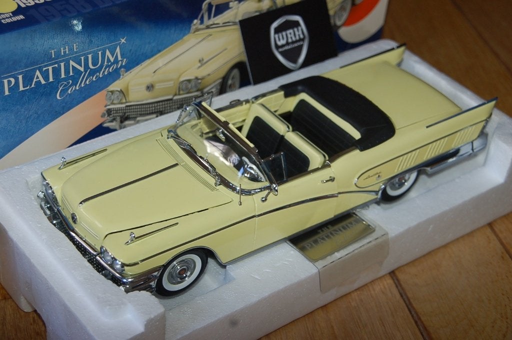 1:18 BUICK LIMITED CONVERTIBLE l.yellow Sun star WRH, Verzenden, Zo goed als nieuw, Auto, Sun Star