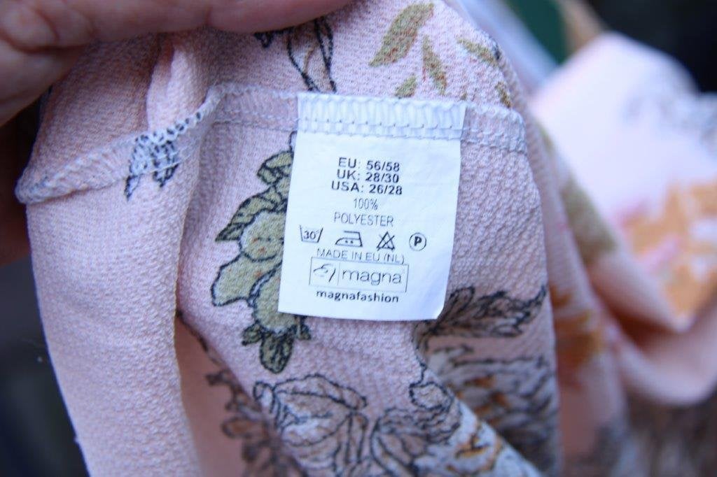 Tuniek zalm/ oranje Magna mt 56/58 transp Vaste prijs OPRUIM, Kleding | Dames, Blouse of Tuniek, Oranje, Ophalen of Verzenden