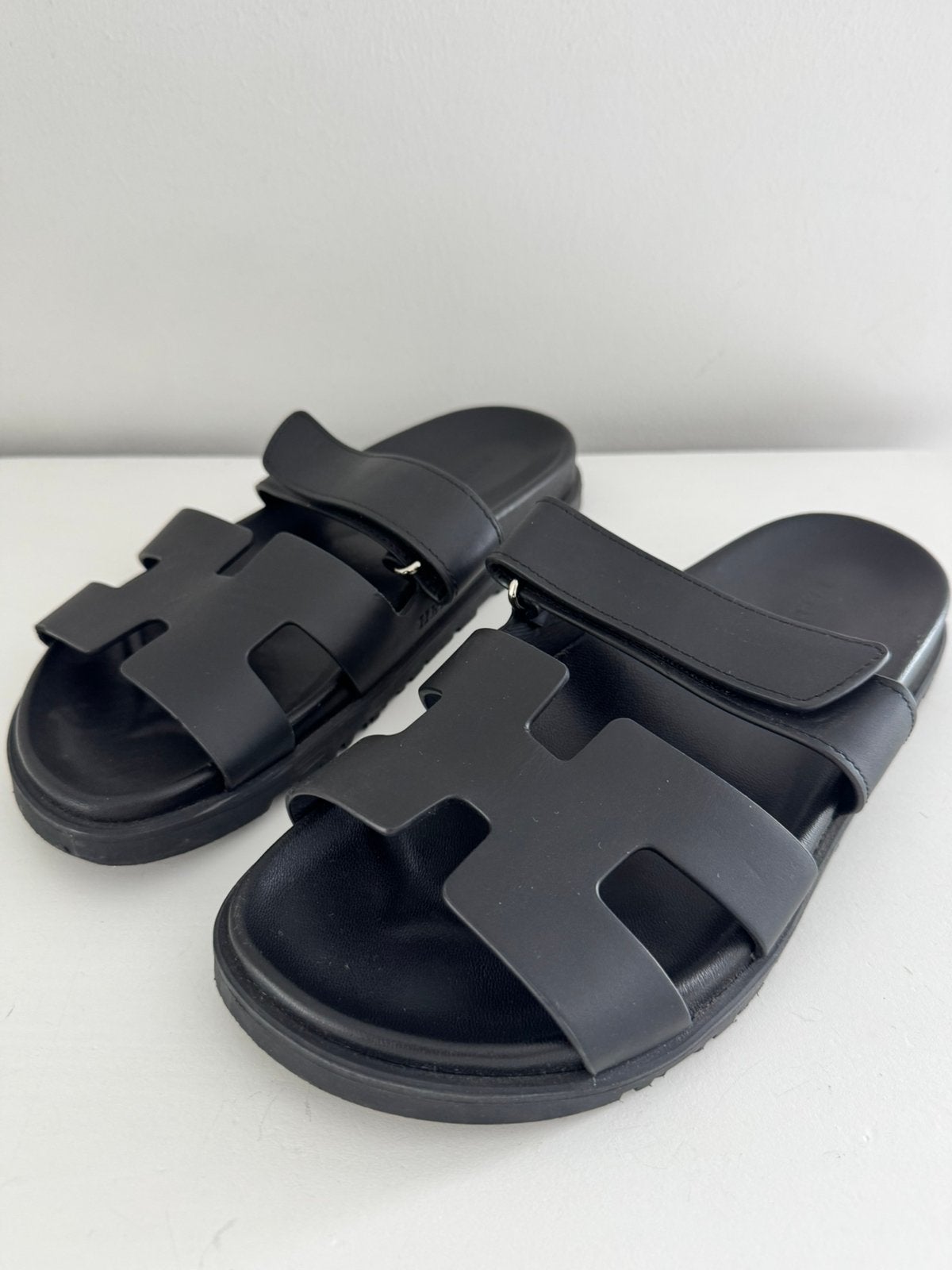Sandalen zwart maat 39, Zwart, Zo goed als nieuw, Sandalen of Muiltjes, Ophalen of Verzenden