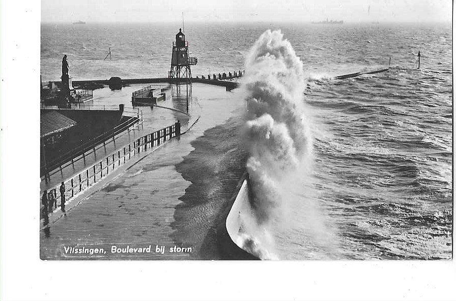 Vlissingen, Ophalen of Verzenden, 1960 tot 1980, Gelopen, Zeeland