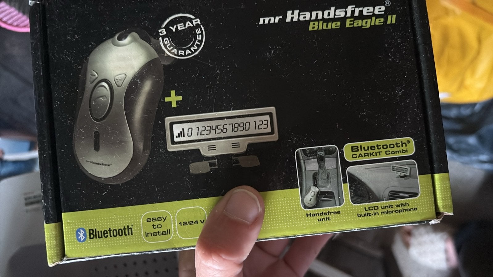 Mr Handsfree Blue Eagle II Bluetooth Carkit Combi, Ophalen of Verzenden, Nieuw