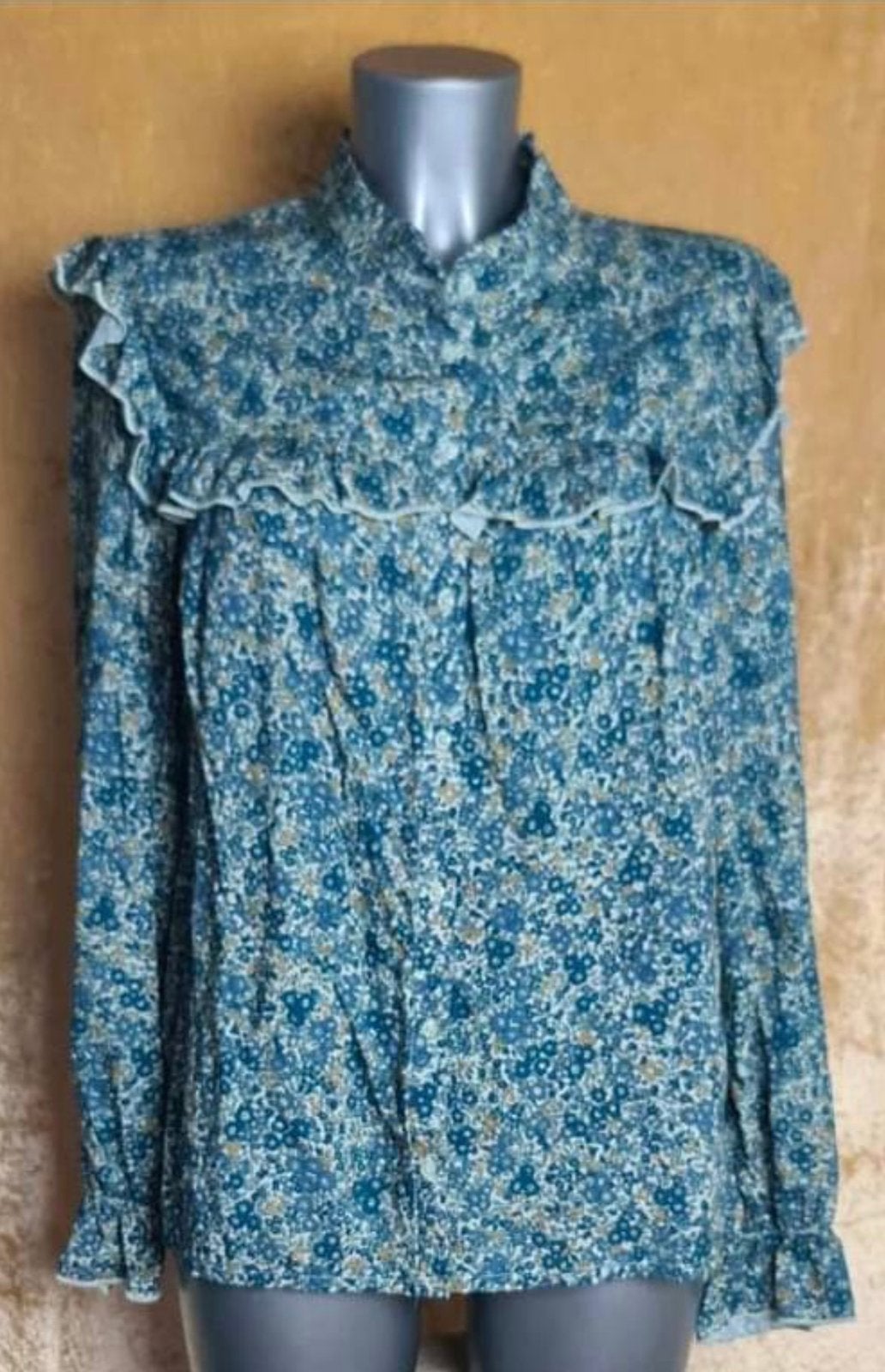 Nieuwe! Leuke Country merk style blouse mt 38/40, Kleding | Dames, Ophalen of Verzenden, Nieuw, Maat 38/40 (M)