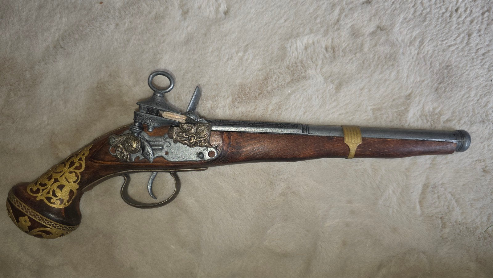 Antiek vuursteenpistool, Ophalen of Verzenden, Overige soorten, Overige gebieden, Overige typen