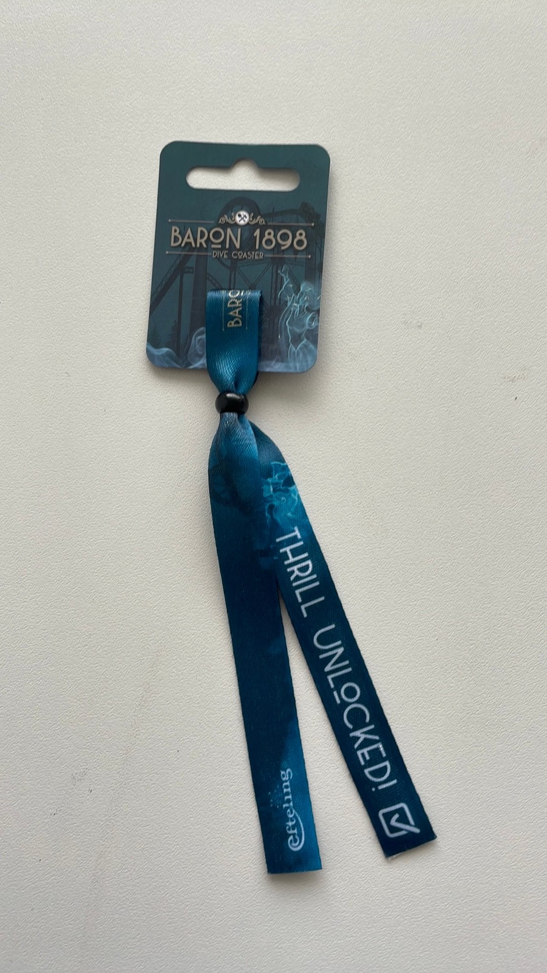 Efteling Overwinningsbandje Baron 1898, Ophalen of Verzenden, Nieuw, Gebruiksvoorwerp