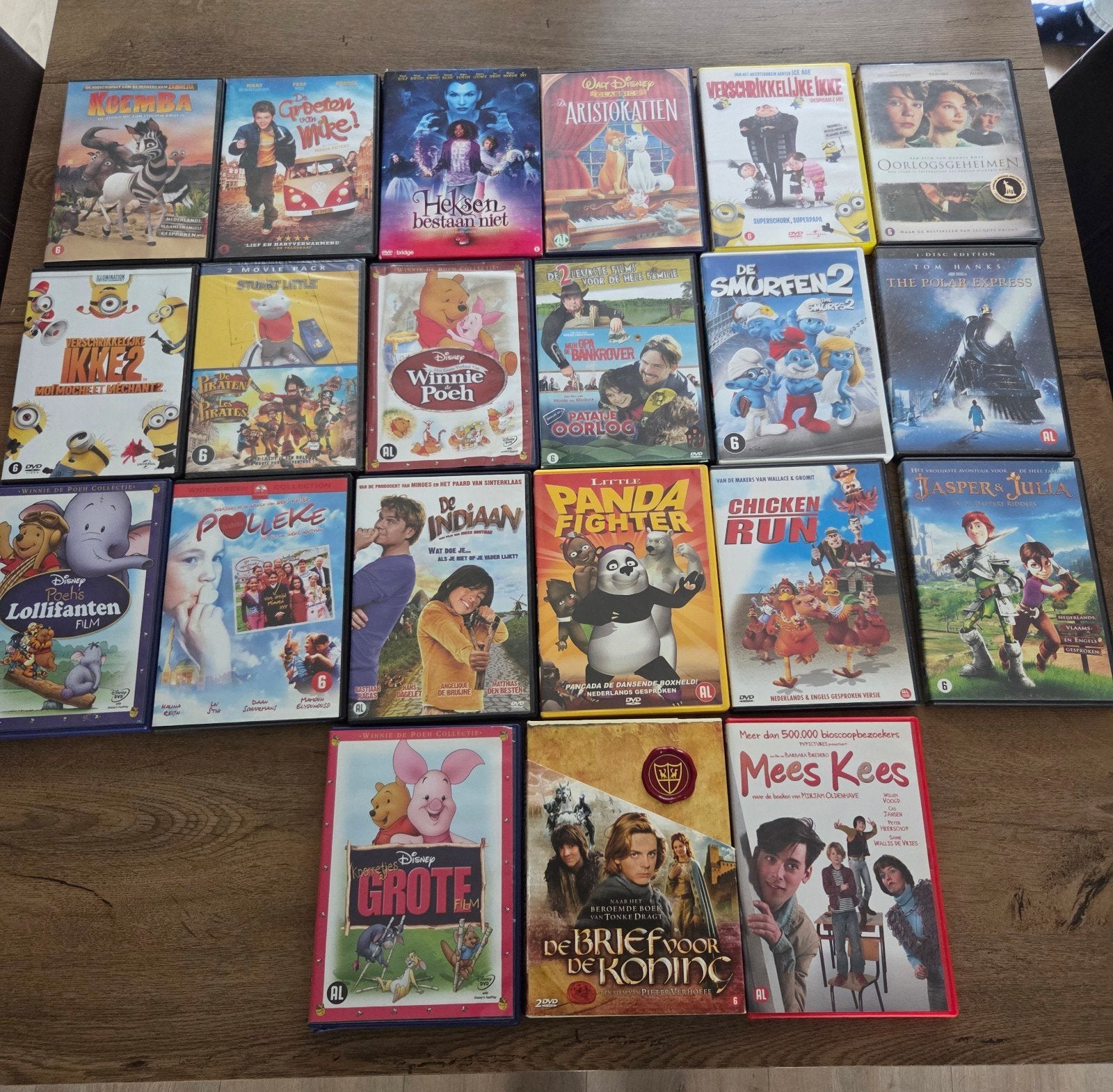 Grote collectie diverse kinderfilms op DVD, Ophalen, Gebruikt, Animatie, Alle leeftijden