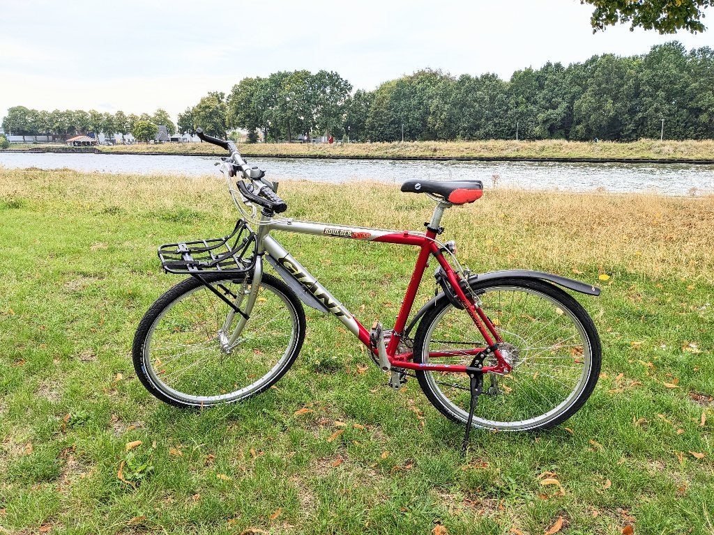 Restored Giant Boulder MTB, 1.70-1.85, rijdt als nieuw, Ophalen, Velgrem, 45 tot 49 cm, Giant
