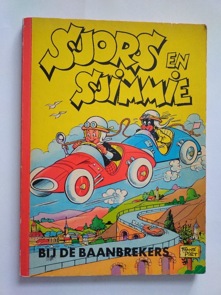 SJORS EN SJIMMIE  BIJ DE BAANBREKERS (1963), Gelezen, Eén stripboek, Ophalen of Verzenden, Frans Piët
