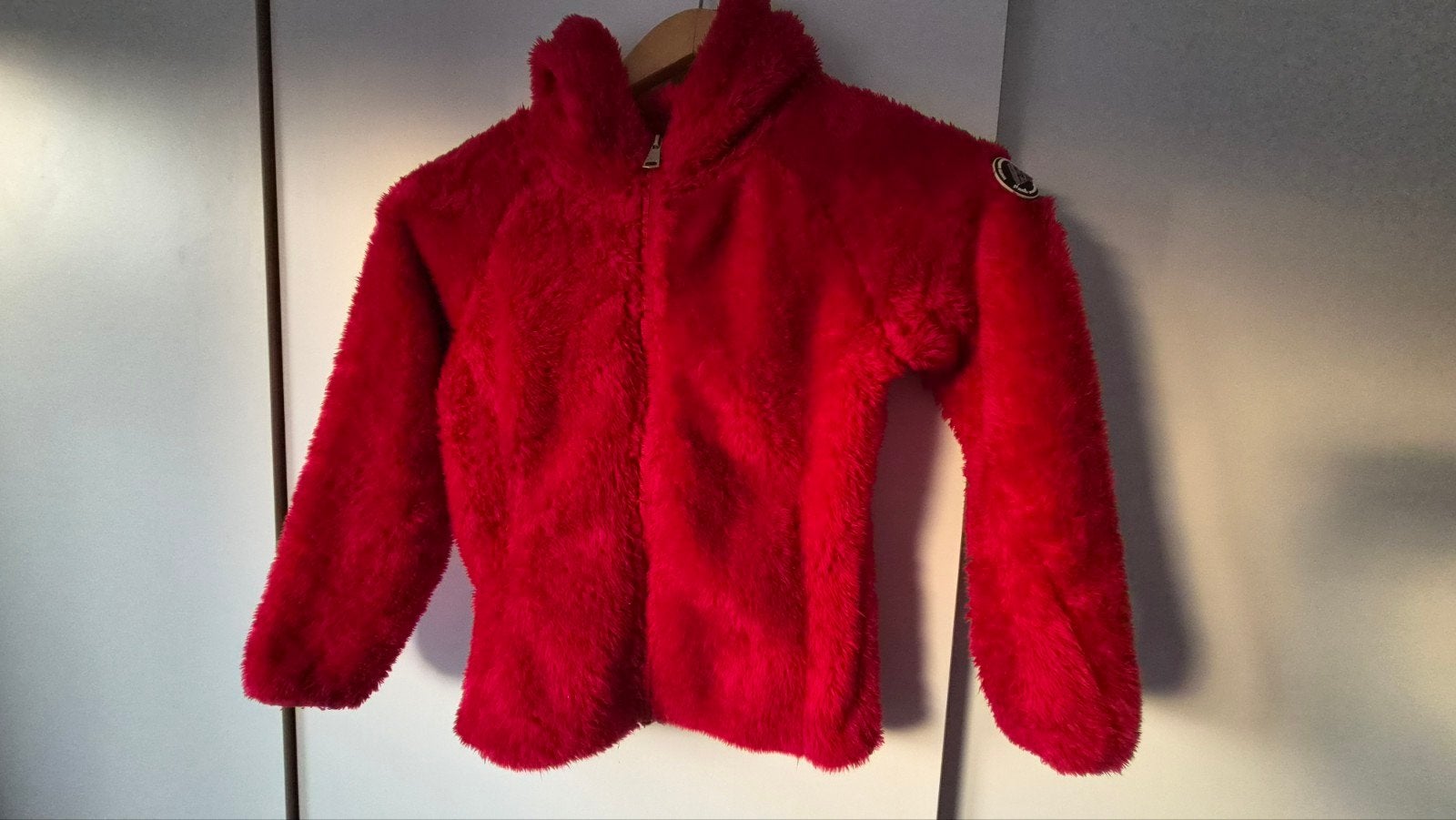 Peak Mountain Heritage Fleece Jas Maat 8 (ca. 128), Ophalen of Verzenden, Zo goed als nieuw, Jongen of Meisje, Jas