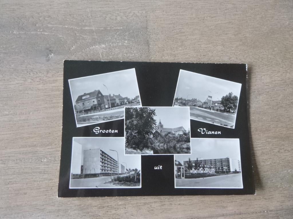 Vianen, kerk/ telefooncel 1975, Verzenden, 1960 tot 1980, Ongelopen, Noord-Brabant