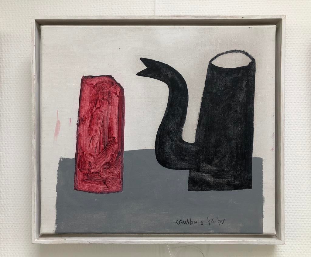Klaas Gubbels, schilderij, 30 jaar oud, Antiek en Kunst, Kunst | Schilderijen | Modern, Ophalen