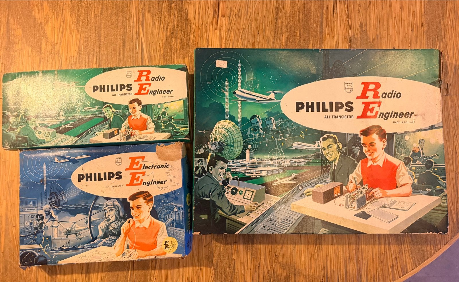Philips Radio Engineer & Electronic Engineer Bouwpakket, Verzamelen, Ophalen of Verzenden, Gebruikt
