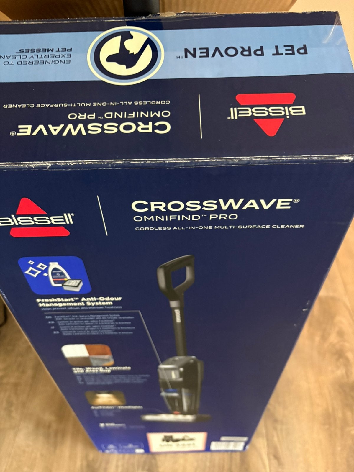 Bissell CrossWave OmniFind Pro, Overige merken, Draadloos, Ophalen of Verzenden, Zo goed als nieuw