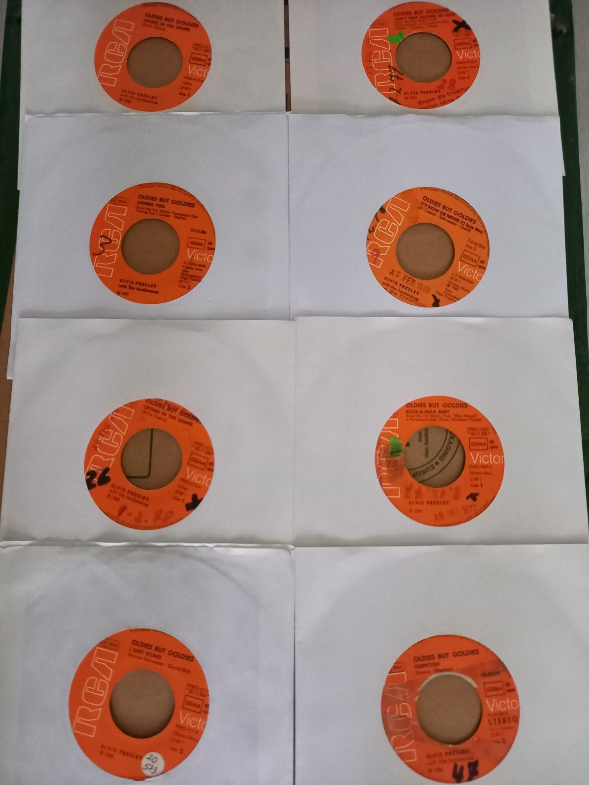 Elvis Presley  - singles  ( Oldies but Goldies  ), Cd's en Dvd's, Vinyl Singles, Ophalen of Verzenden, Zo goed als nieuw, Pop