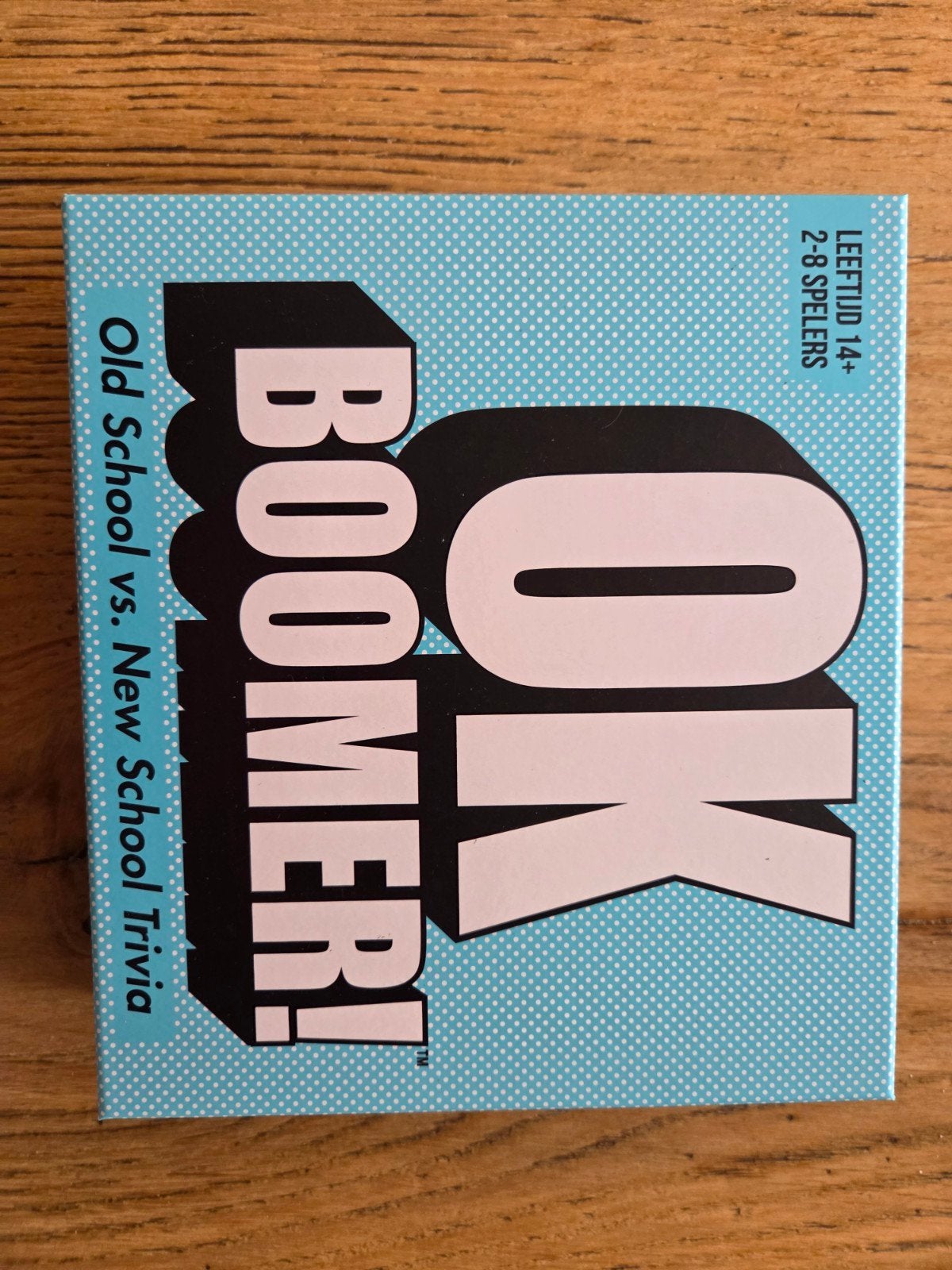 OK Boomer! Old School vs. New School Trivia Spel, Vijf spelers of meer, Ophalen, Zo goed als nieuw, Goliath
