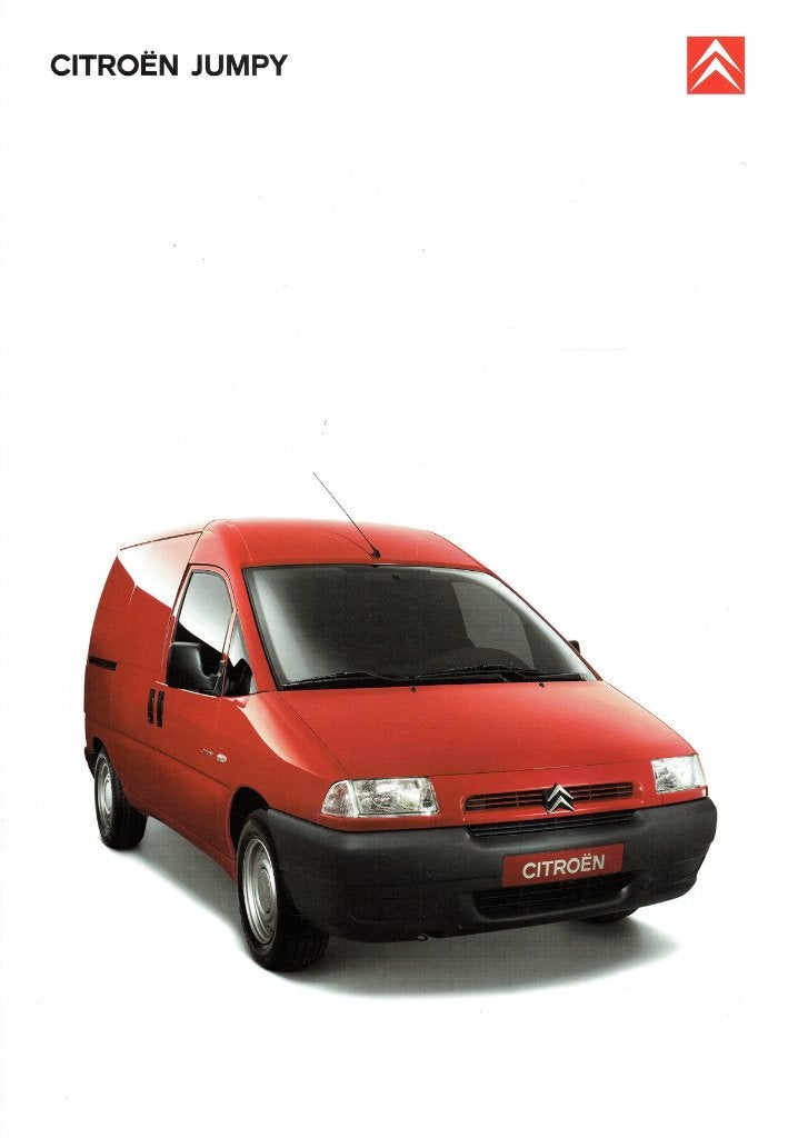 Folder Citroën Jumpy (+ accessoiresfolder - 2002), Verzenden, Zo goed als nieuw, Citroën