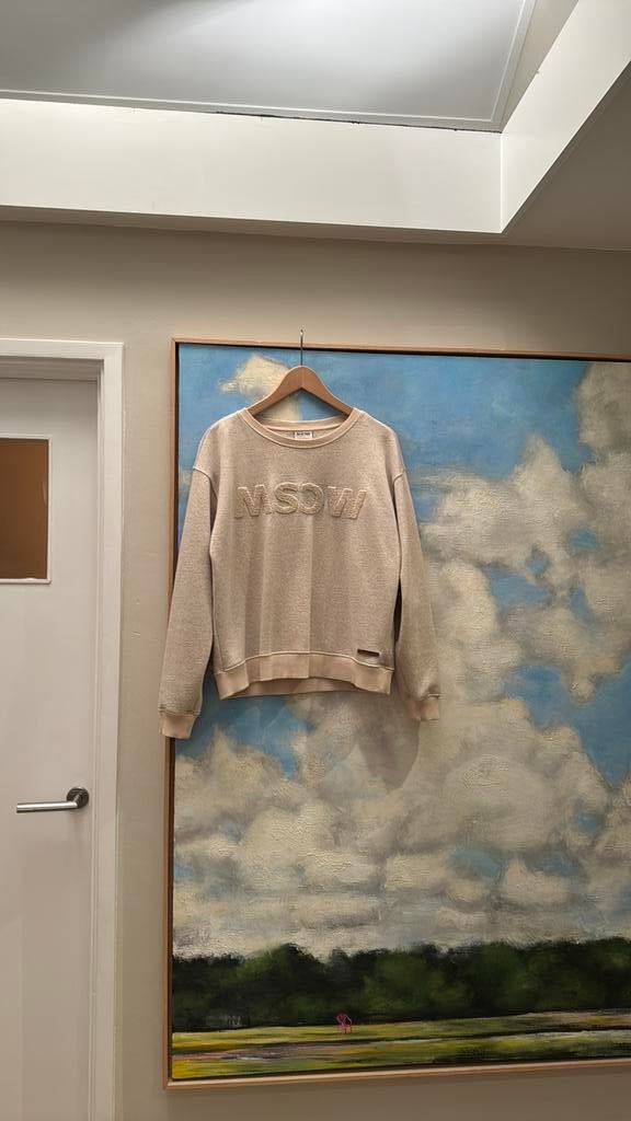 MSCW sweater zgan L, Ophalen of Verzenden, Zo goed als nieuw, Beige