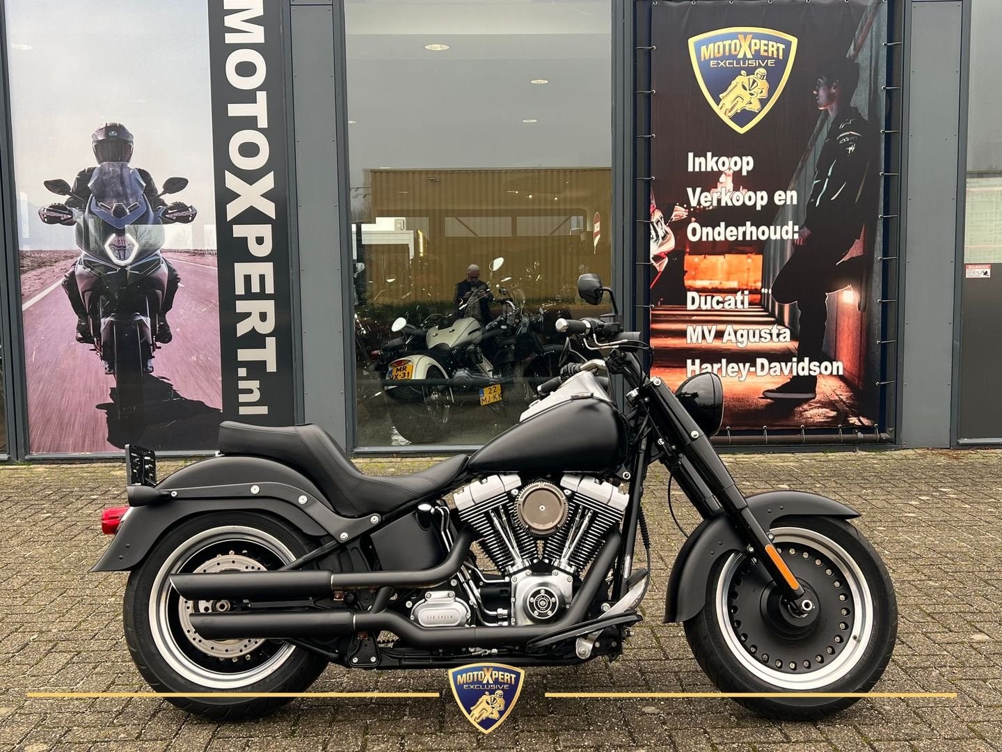 HARLEY-DAVIDSON FAT BOY SPECIAL LOW FLSTFB (bj 2010), Motoren, 2 cilinders, HARLEY-DAVIDSON, Chopper, Bedrijf