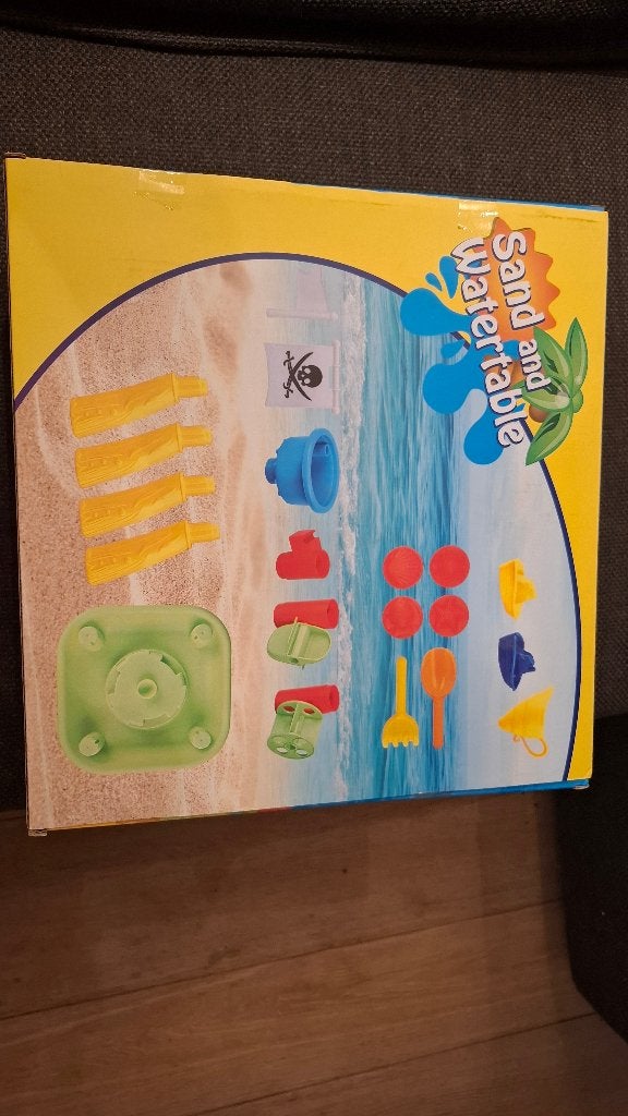 Zand en watertafel, Ophalen, Nieuw