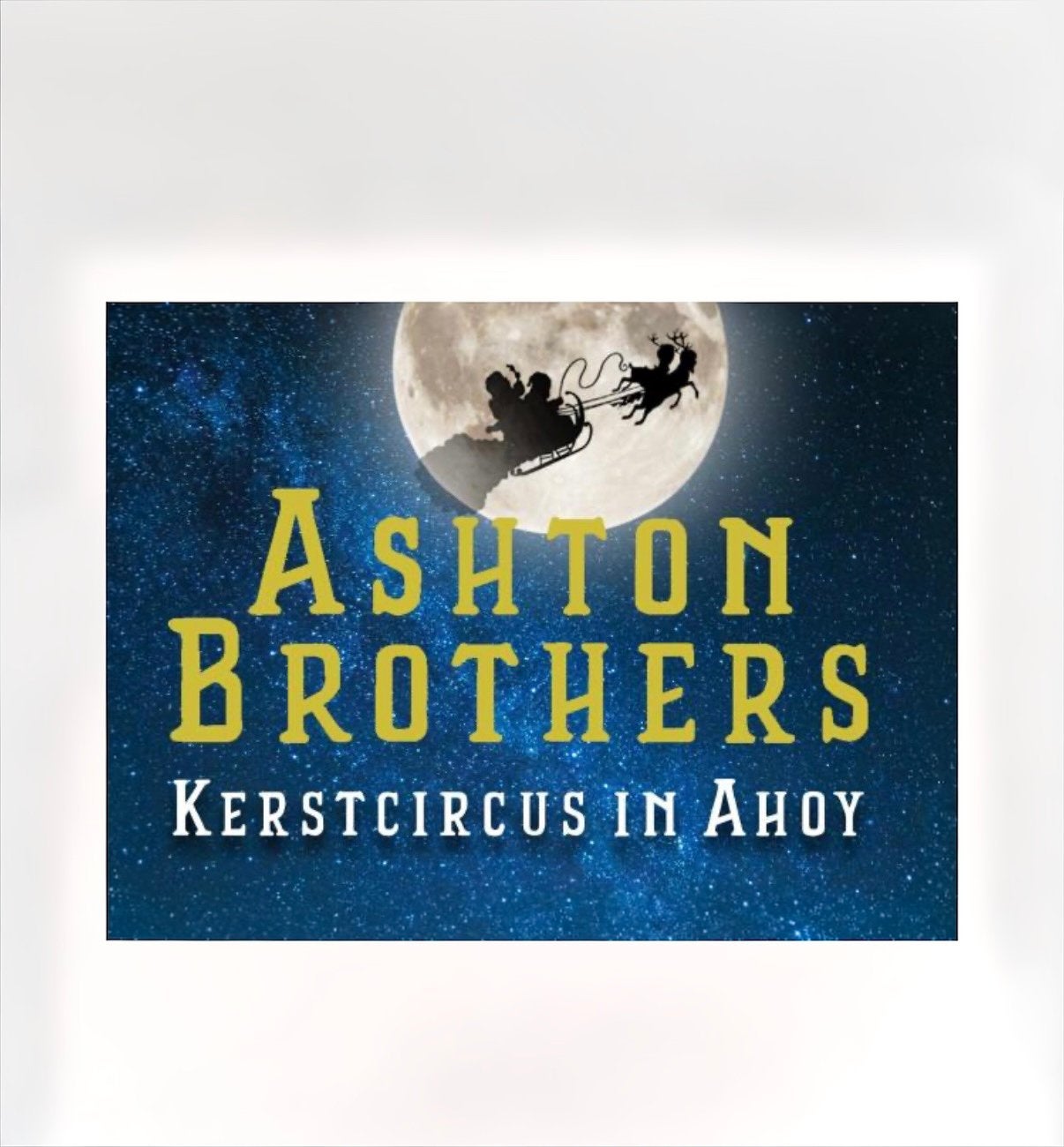 25% korting Ashton Brothers Kerstcircus, Tickets en Kaartjes, Eén persoon, Kortingsbon, Overige typen