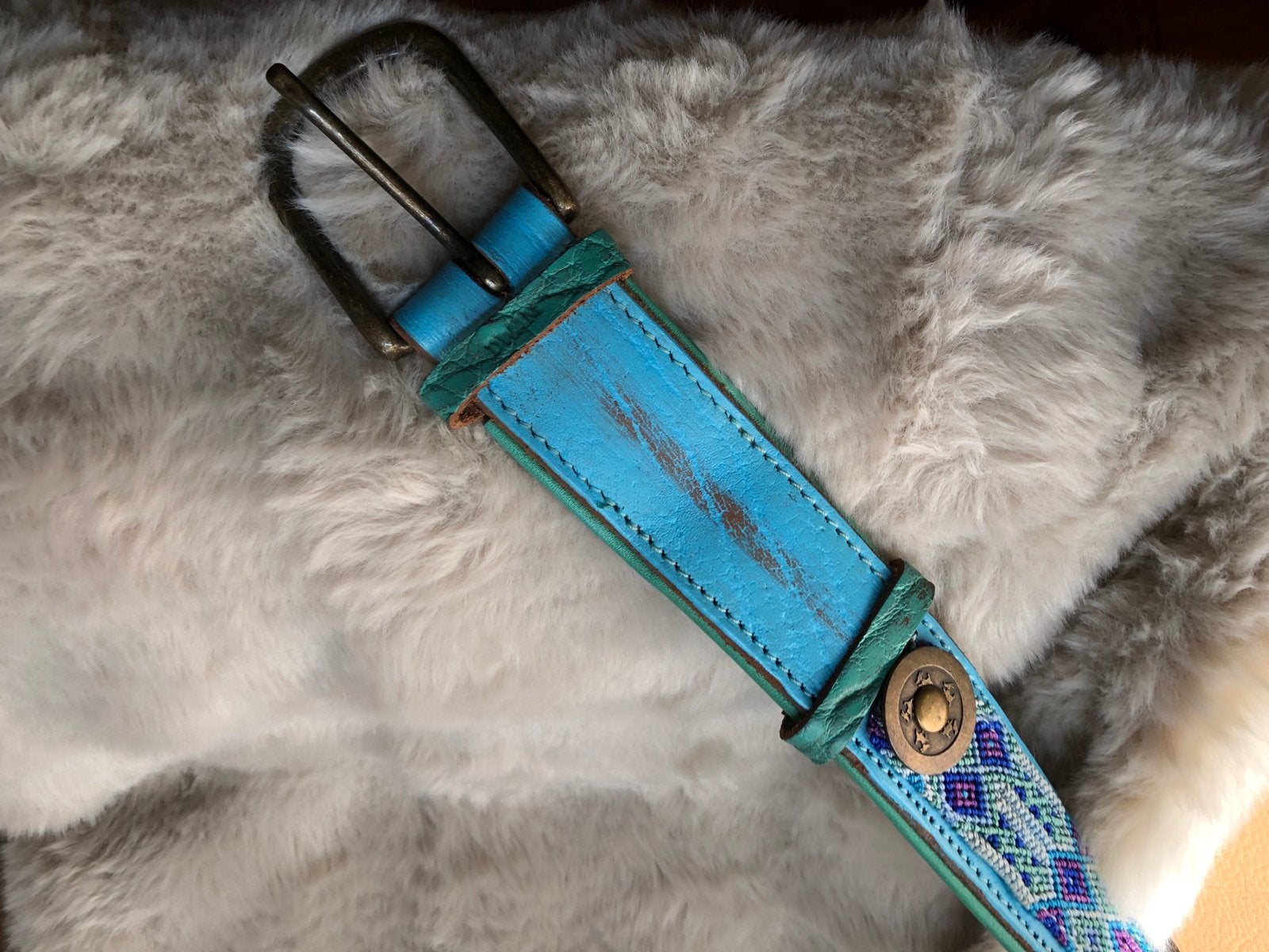 DWAM, Luxe halsband leder voor honden, Ophalen of Verzenden, Nieuw