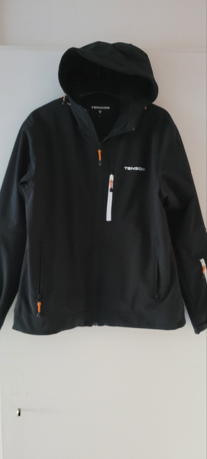 Tenson dames softshell jas - Zwart - Maat M, Ophalen of Verzenden, Zo goed als nieuw, Zwart