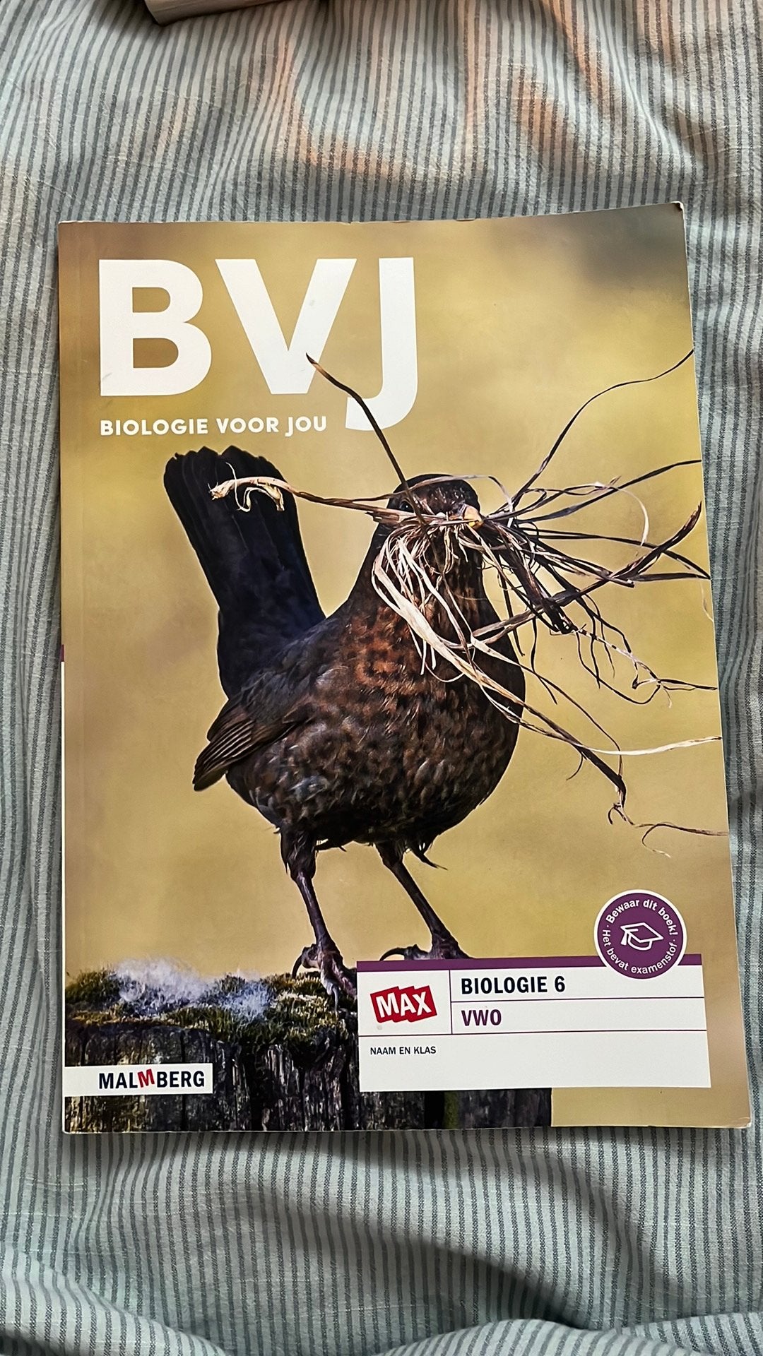 BVJ VWO6 2025/2026, Ophalen of Verzenden, Zo goed als nieuw, VWO, Biologie