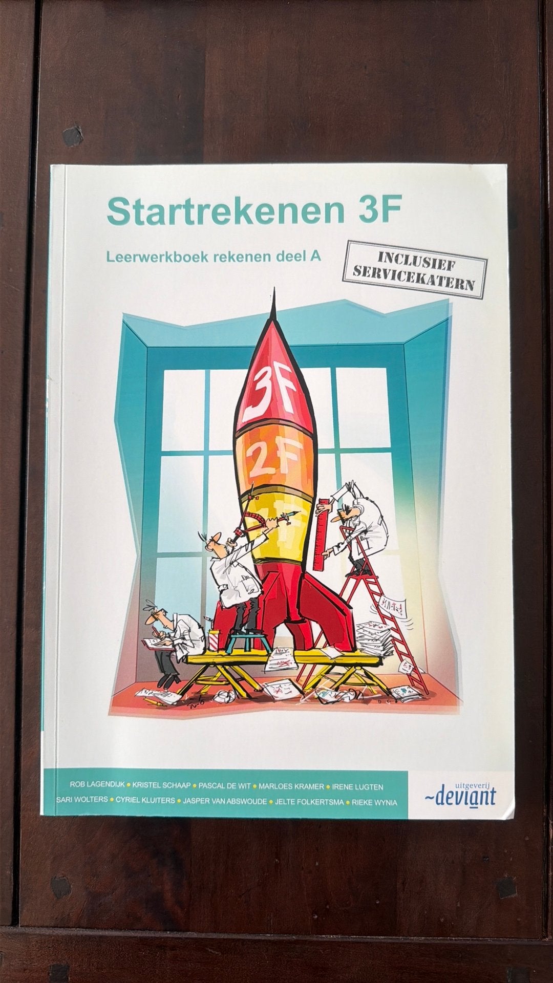 Startrekenen 3F, Rob Lagendijk; Rieke Wynia; Kristel Schaap; Irene Lugten; Mar..., Ophalen of Verzenden, Zo goed als nieuw, Nederlands