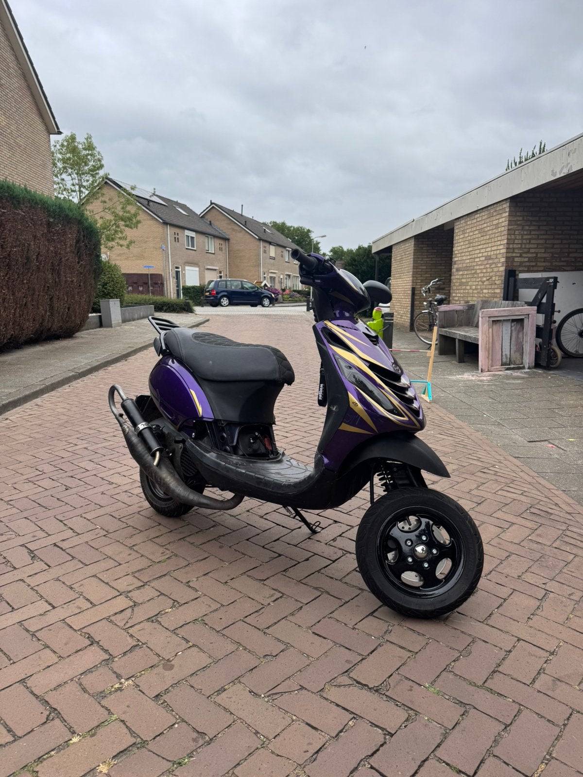 Zip 172cc malossi, Ophalen, Tweetakt, Maximaal 45 km/u, Zip