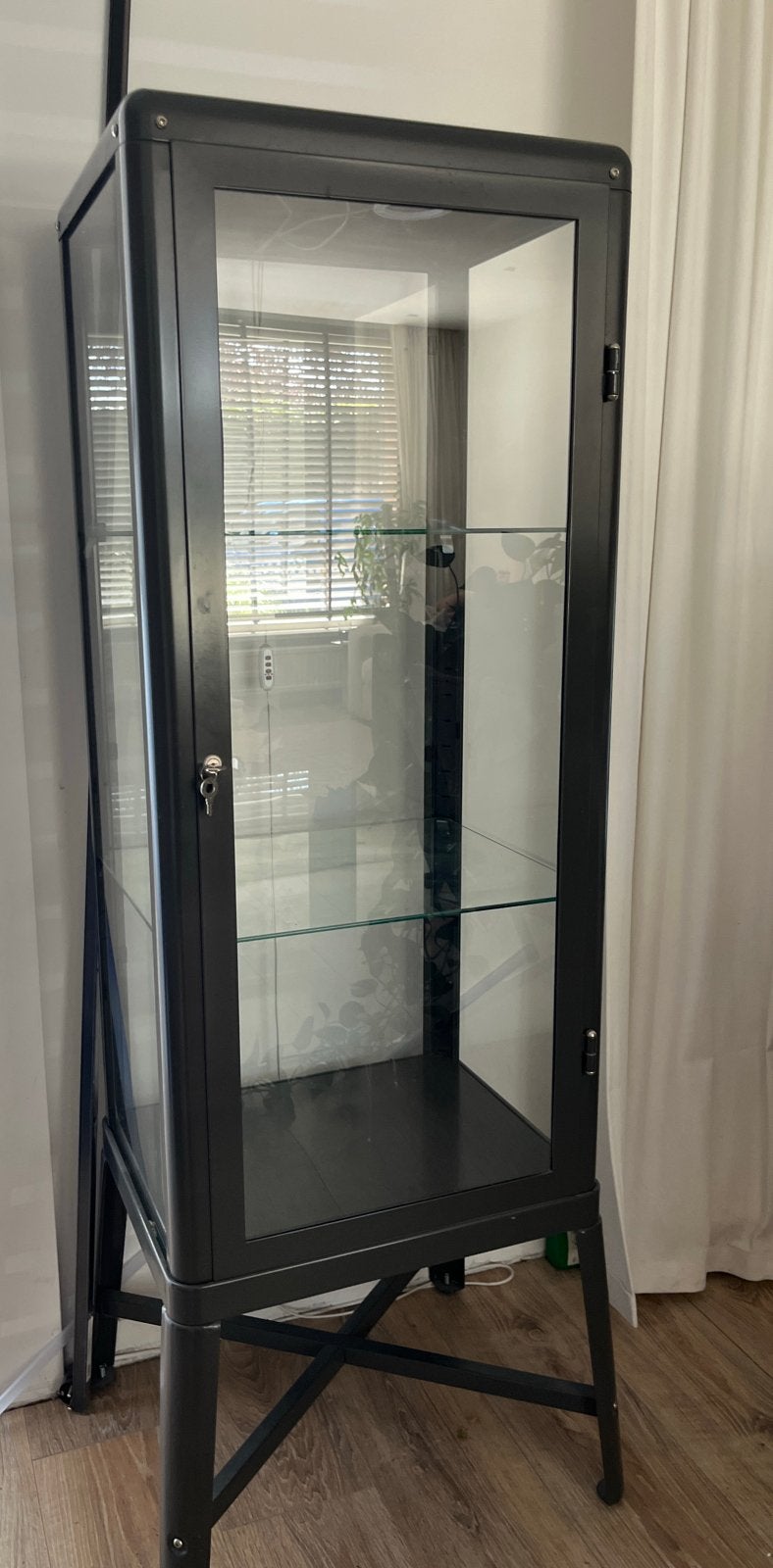 IKEA Fabrikör Vitrinekast, Ophalen, Gebruikt, 50 tot 100 cm, Metaal