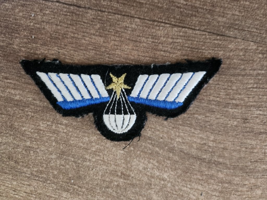 Wing Parawing Jumpwing Jumpwings Parachute Wings Brevet A, Ophalen of Verzenden, Landmacht, Nederland, Embleem of Badge