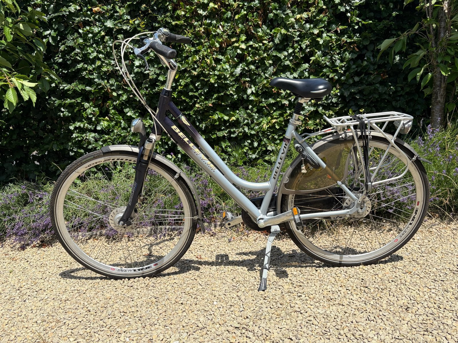 Bellevie Anaconda fiets, 51 cm frame, Shimano 8 speed, Ophalen, Gebruikt, Velgrem, Versnellingen