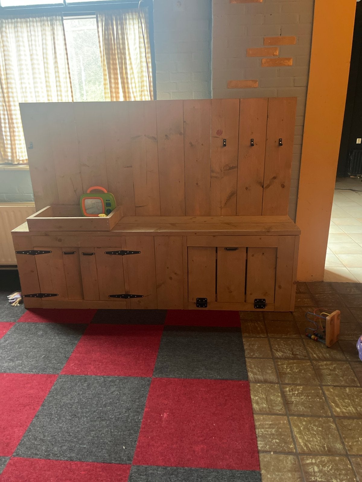 Keukentje kinderen steigerhout, Ophalen, Zo goed als nieuw, Hout, Speelkeuken