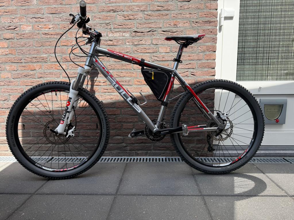 Bulls King Boa Disc MTB incl. klikpedalen + Cateye 8, Fietsen en Brommers, Fietsen | Mountainbikes en ATB, 49 tot 53 cm, Zo goed als nieuw