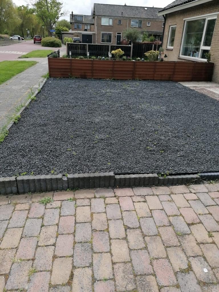 Gratis 1,5 kuub grind grijs ardenner split, Tuin en Terras, Grind, Keien en Split, Ophalen, Grijs, Basalt, Split
