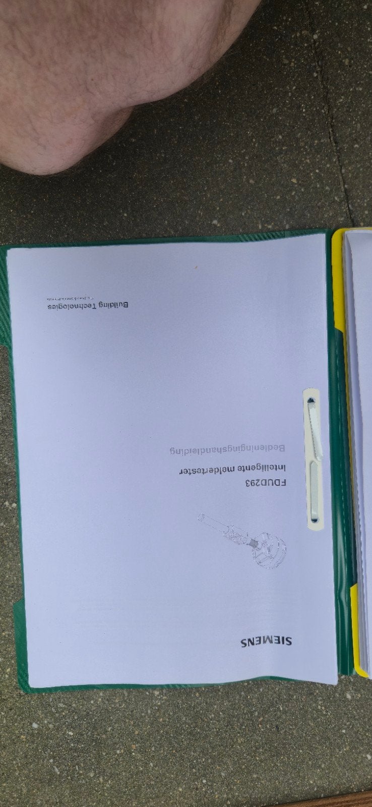 Siemens FDUM291 Intelligente Meldertester Set, Doe-het-zelf en Verbouw, Alarmsystemen, Ophalen of Verzenden, Zo goed als nieuw