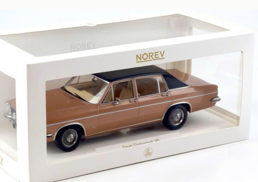 Opel Diplomat V8 '69 koper rood schaal 1/18 NOREV ref 183689, Verzenden, Nieuw, Auto, Norev