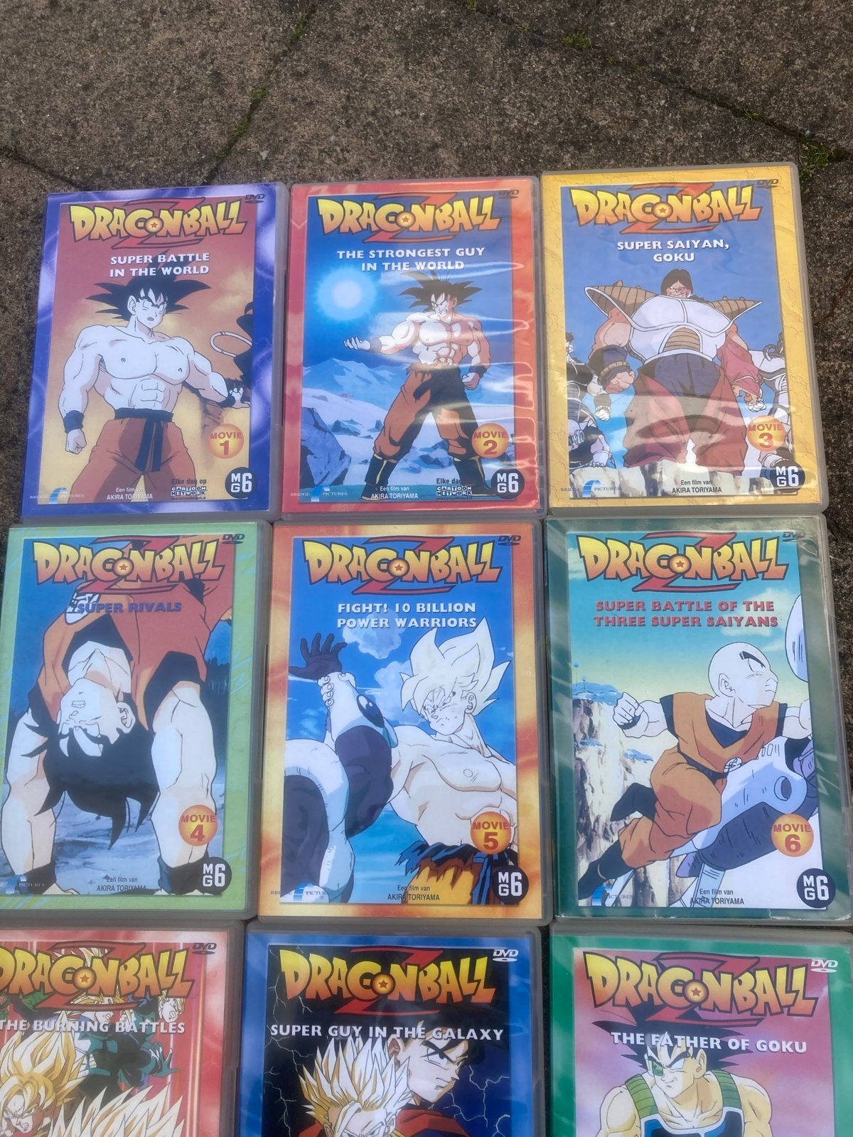Dragonball Z DVD Collectie - 11 films, Cd's en Dvd's, Ophalen, Animatie, Anime (Japans), Vanaf 6 jaar