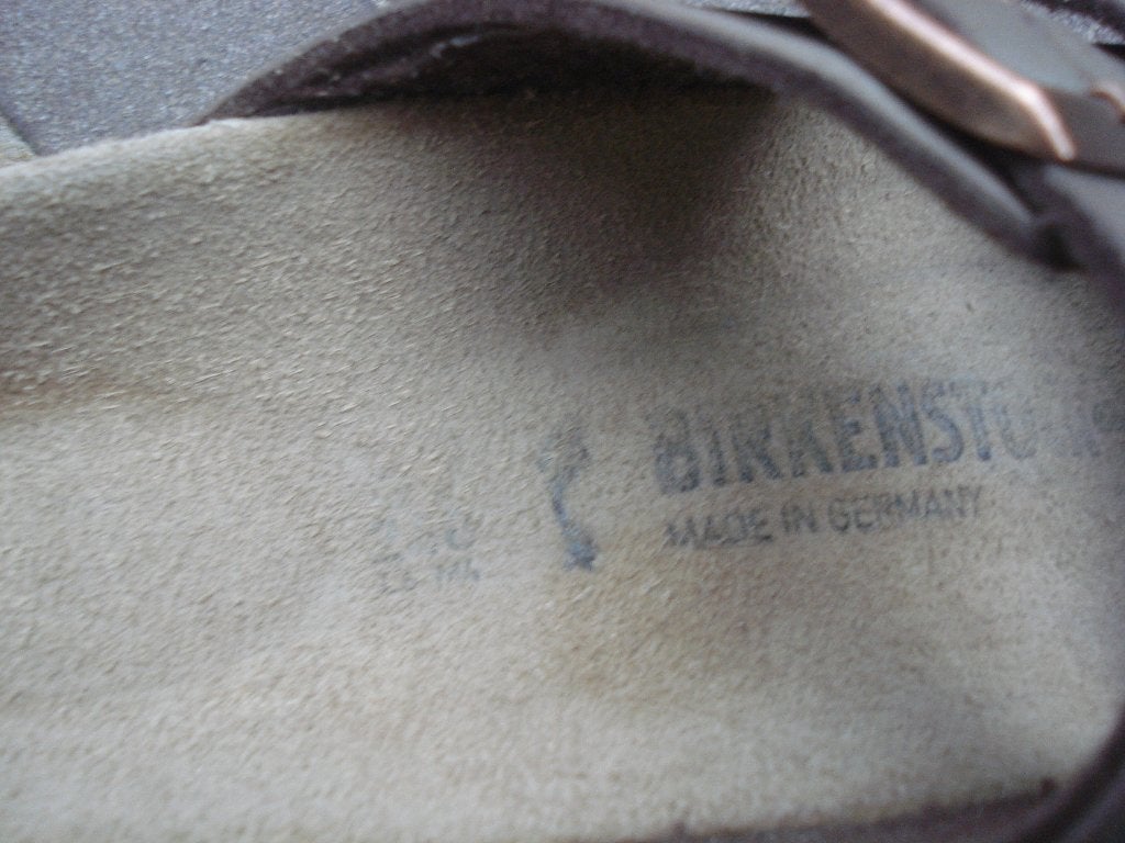 BIRKENSTOCK ARIZONA BRUIN 36 NU GRATIS VERZENDING PER POST, Slippers, Bruin, Verzenden, Zo goed als nieuw