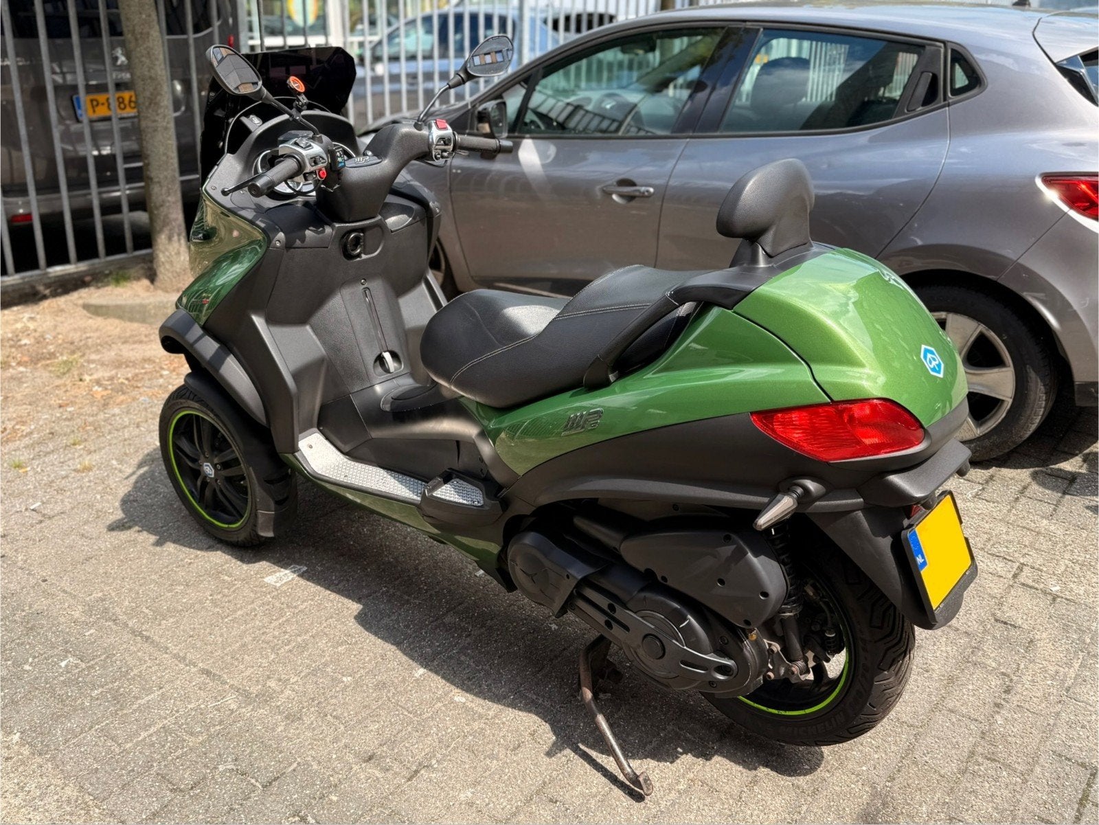 piaggio mp3 500 lt groen speciale kleur, Ophalen, Overige modellen, 493 cc, Zo goed als nieuw