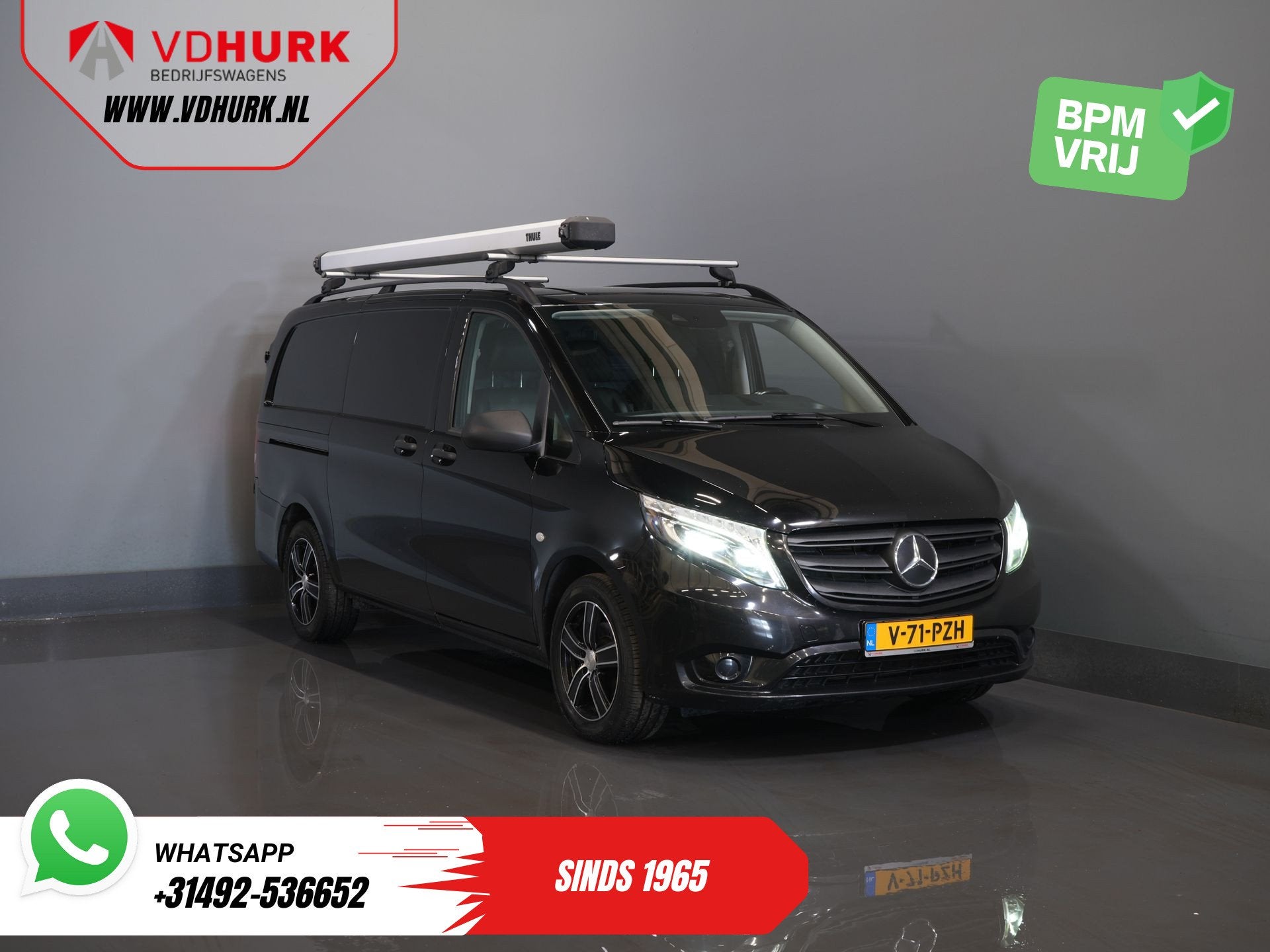 Mercedes-Benz Vito 116 CDI Aut. L2 LED/ Standkachel/ Stoelve, Automaat, Achterwielaandrijving, Gebruikt, 2500 kg
