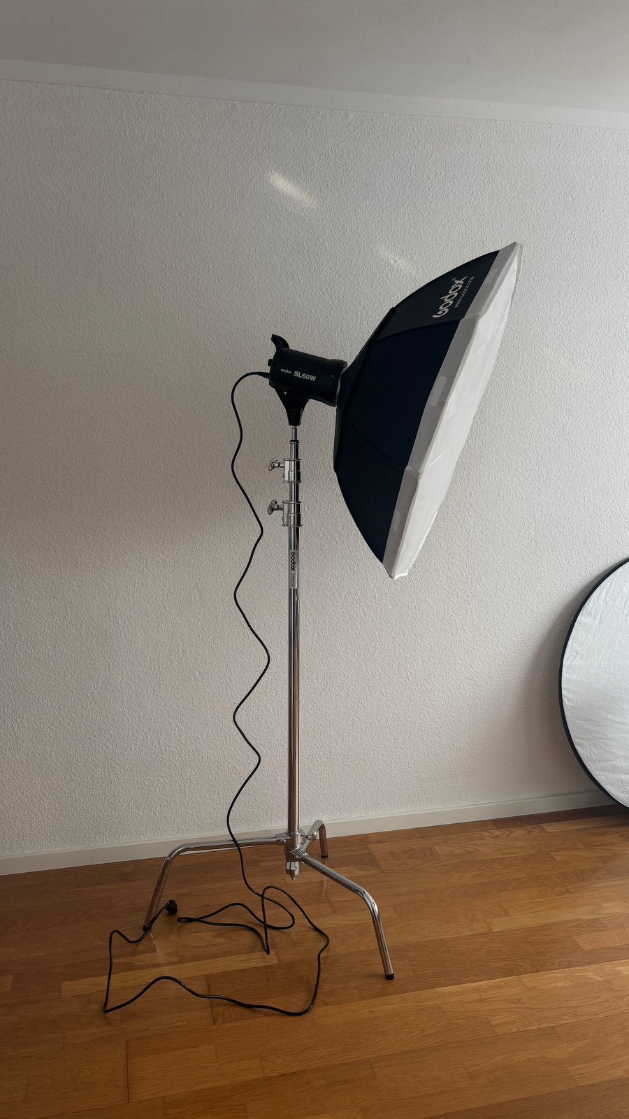 Godox studio lamp set, Ophalen, Zo goed als nieuw, Lamp of Flitsset