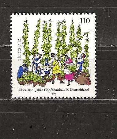 Duitsland 1999 plaatfout 1 pf, Postzegels en Munten, Ophalen of Verzenden, BRD, Postfris