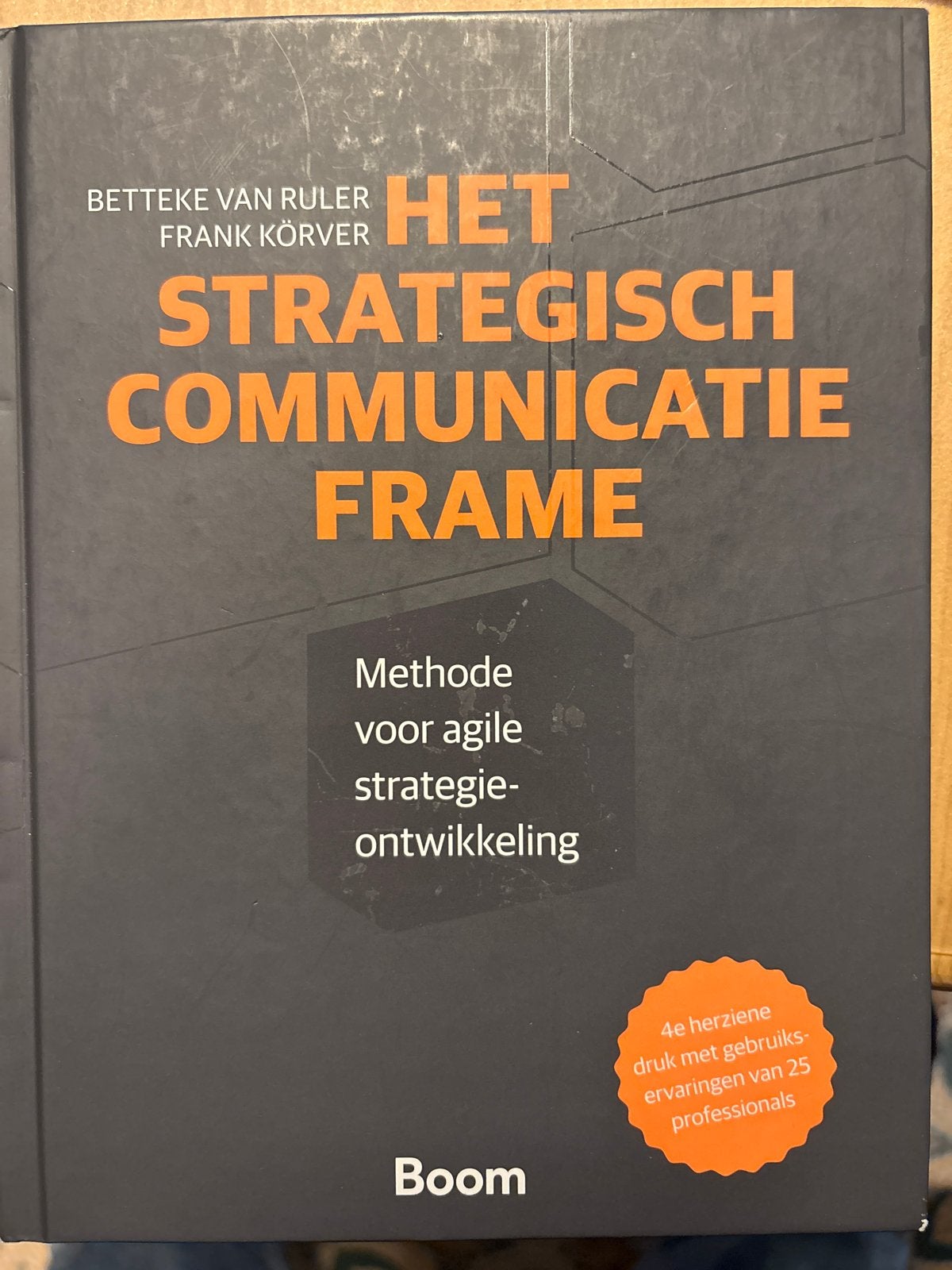 Het Strategisch Communicatie Frame - Agile Strategie, Boeken, Ophalen of Verzenden, Nieuw, Management